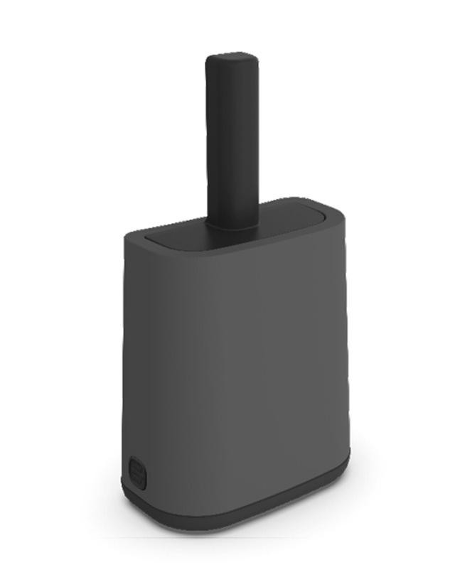 ROTHO Biala Antracyt z podstawką - łopatka do żwirku + worki - 16x8 cm