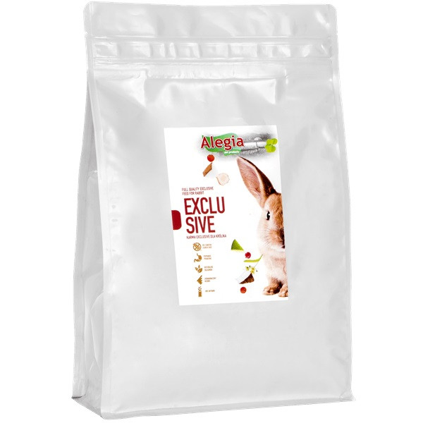 ALEGIA Exclusive Królik - karma dla królika - 1,6 kg