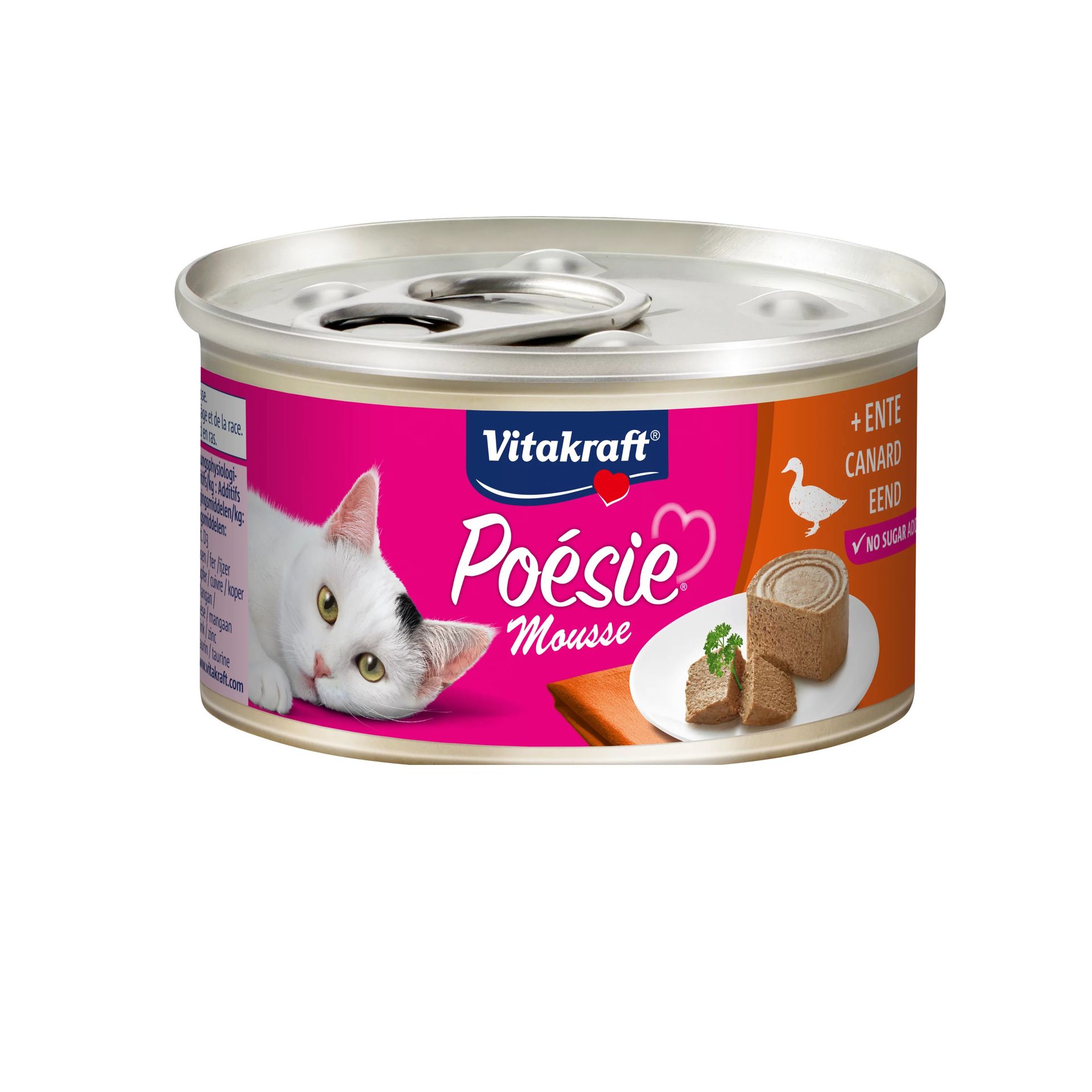 VITAKRAFT Poésie Mousse Kaczka - mokra karma dla kota - 85g