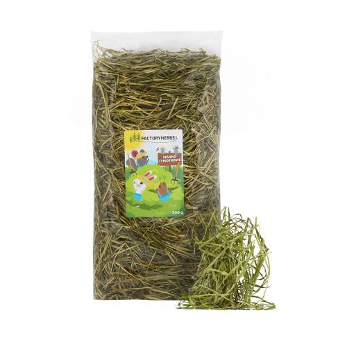 FACTORY HERBS Sianko tymotkowe Świeży zbiór 2025 - przysmak dla gryzoni i królika - 500g