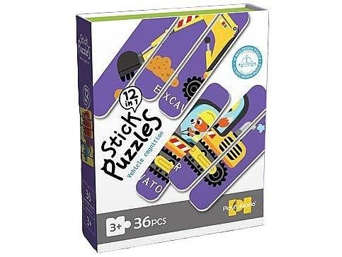 Puzzle paskowe pojazdy Adar - puzzle