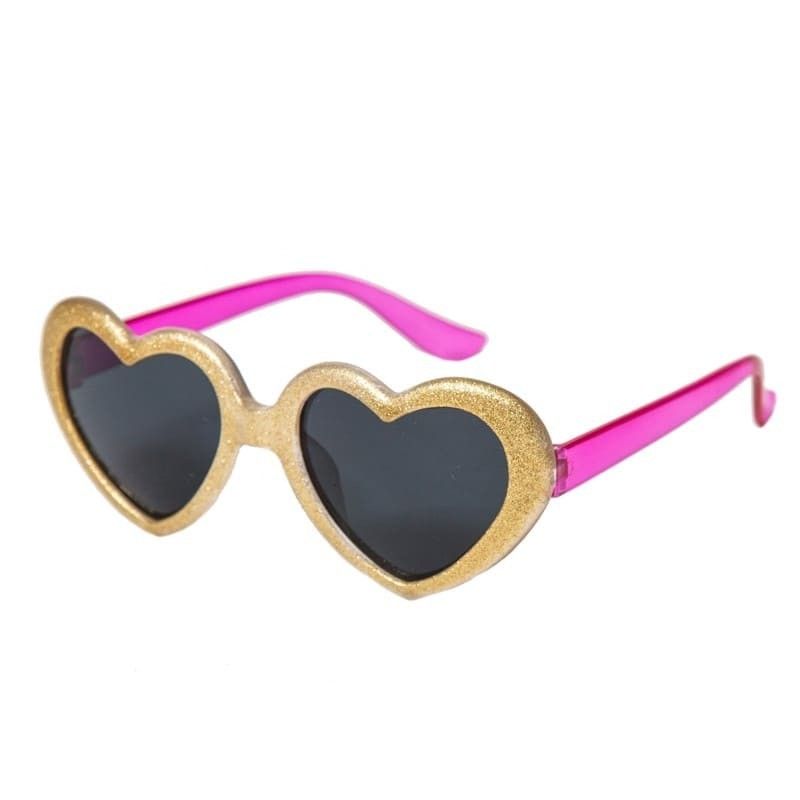 Okulary Dziecięce 100% Uv Glitter Heart