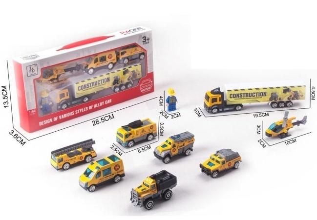 Zestaw aut metalowych - model lub pojazd