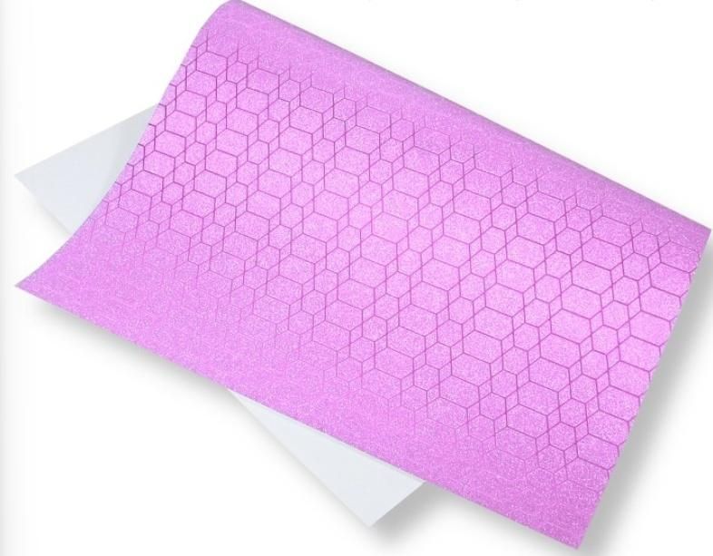 Papier ozdobny brokatowy 140g 40x60cm j.fiolet 5ar