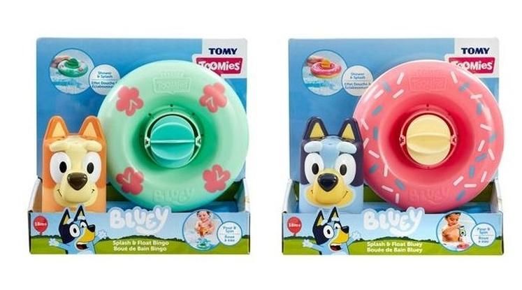 Toomies Bluey zabawka z Bingo do kąpieli mix Tomy - zabawka