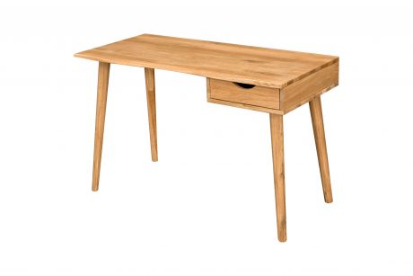 Biurko Padua #3150 Dębowe Lite Drewno Olejowane 150X55X75 Cm (L) B 6873