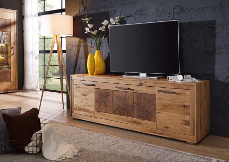 Szafka Rtv Nicea #05 Dziki Dąb Olejowany 178X46X62 Cm B 5041