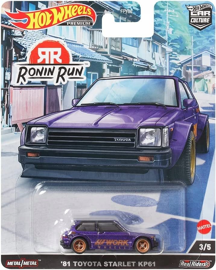 Toyota Starlet KP61 Hot Wheels