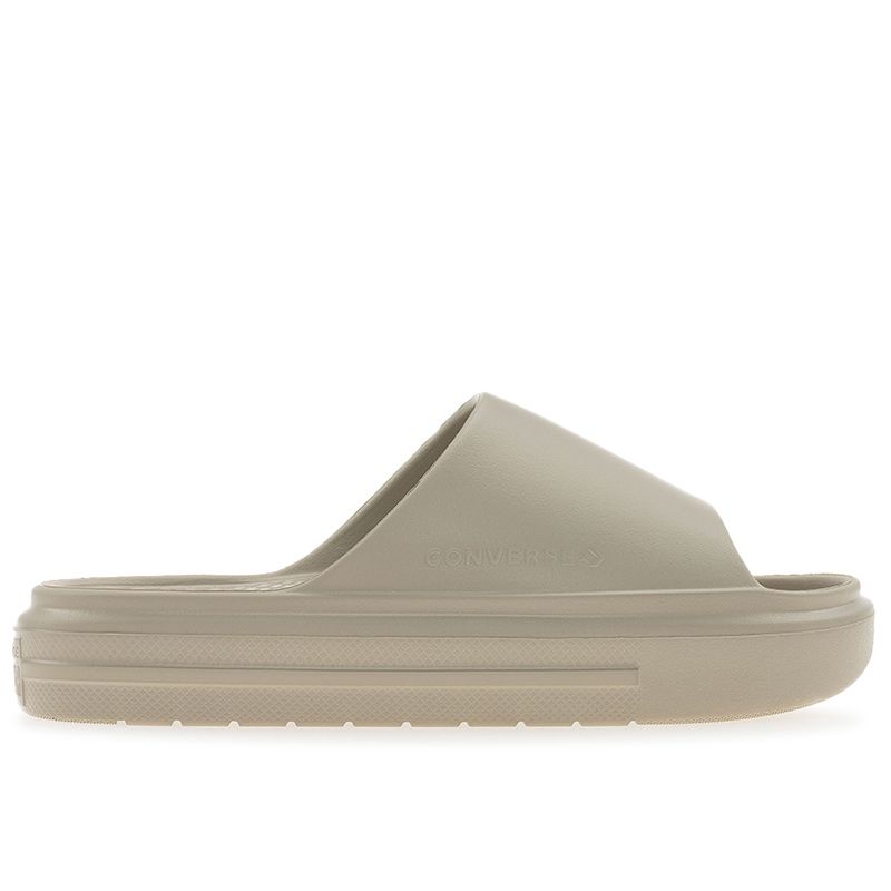 Klapki damskie Converse Essential Slide A12175C - beżowe