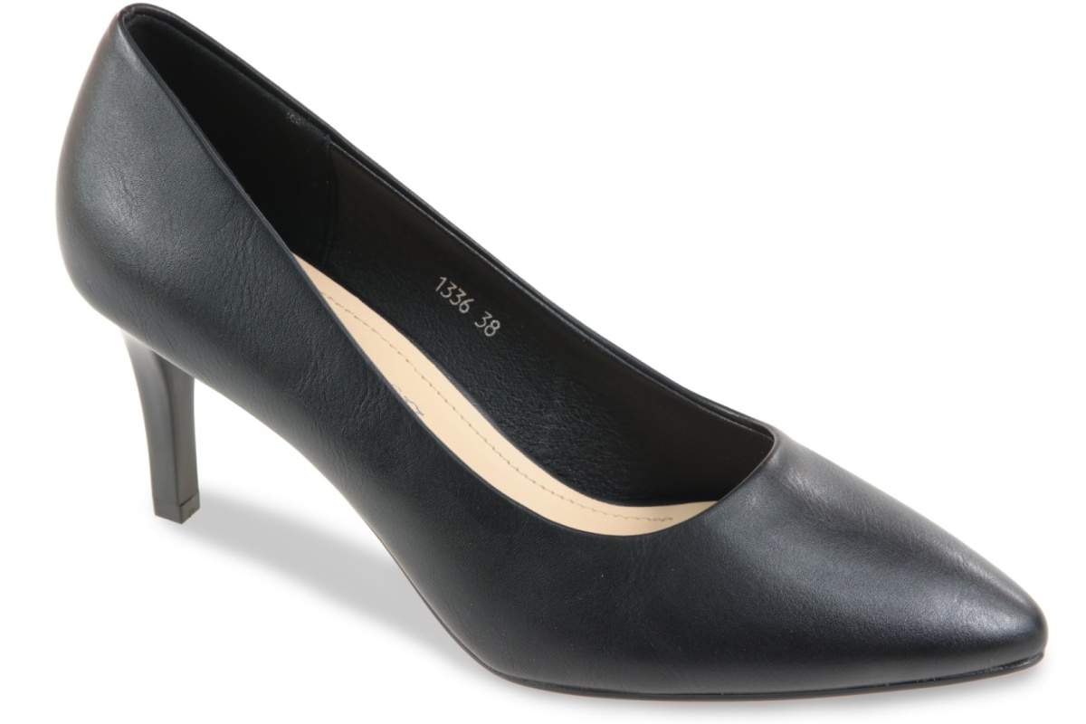 Półbuty damskie Sergio Leone 1336 czarny pu