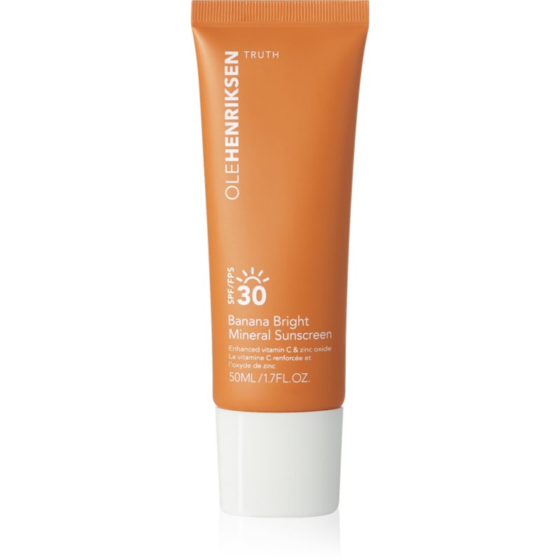 OLEHENRIKSEN Truth Banana Bright Mineral Sunscreen SPF 30 krem do opalania twarzy z witaminą C SPF 30 50 ml