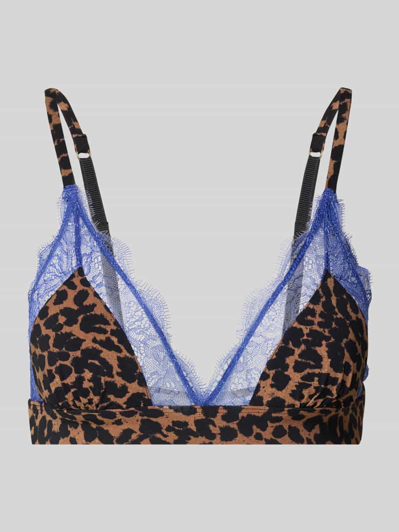 Biustonosz typu bralette z koronkowymi bodiurami model ‘Love’