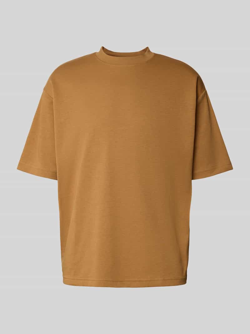 T-shirt o kroju oversized z mieszanki bawełny model ‘OSCAR’
