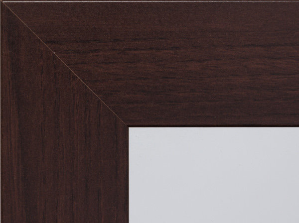 Lustro Profilmat w ramie WENGE 120x40 PREMIUM