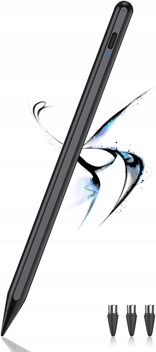 Rysik do Tabletu Androida iPada Telefonu Uniwersalny Magnetyczny Stylus Pen Czarny