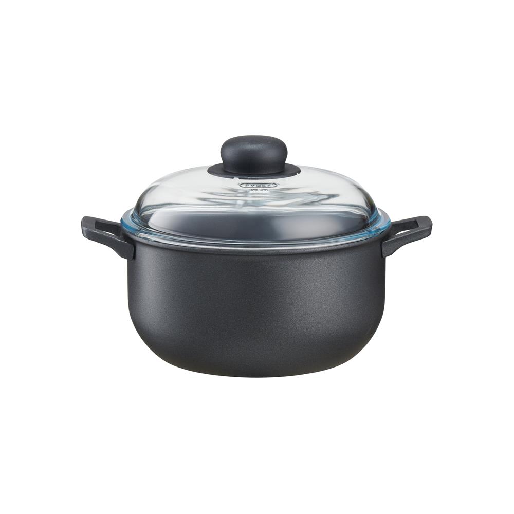 Garnek z pokrywką 20 cm NATURA