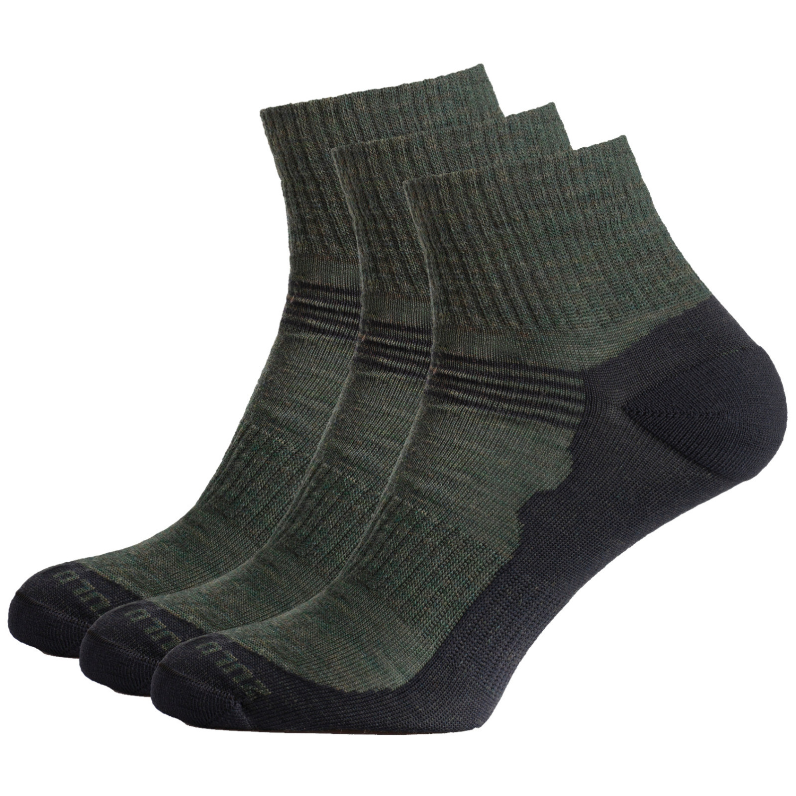 Skarpetki Zulu Merino Lite 3 pack Rozmiar skarpet: 39-42 / Kolor: zielony