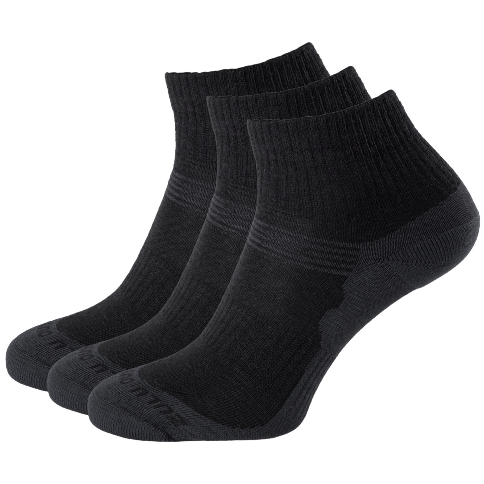 Skarpetki Zulu Merino Lite 3 pack Rozmiar skarpet: 43-47 / Kolor: czarny/szary