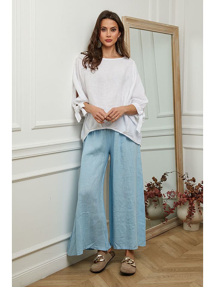 Plume Lniane spodnie 