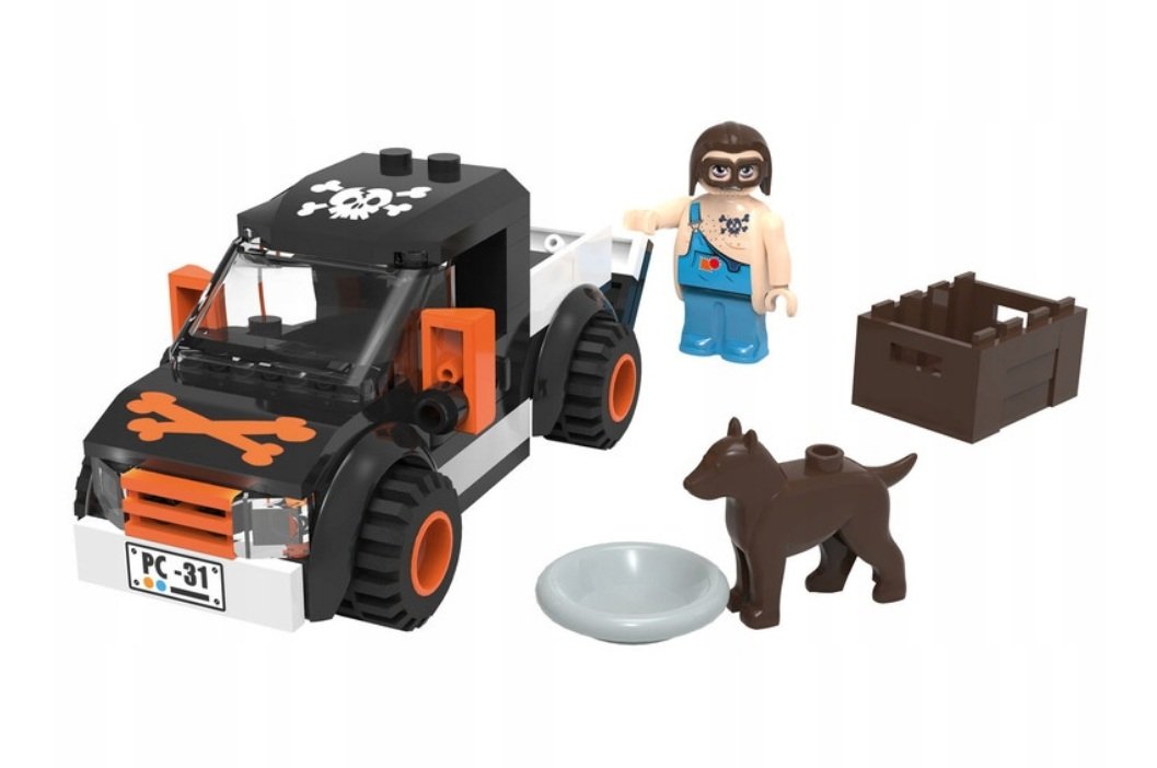 KLOCKI KONSTRUKCYJNE PICKUP 77 ELEMENTÓW 5+