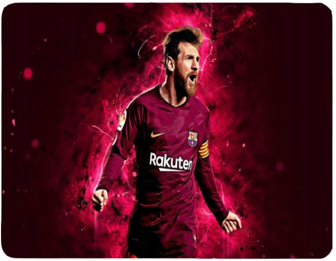 Podkładka pod myszkę LIONEL MESSI + imię