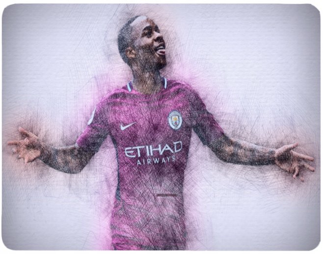 Podkładka pod myszkę Raheem Sterling + imię