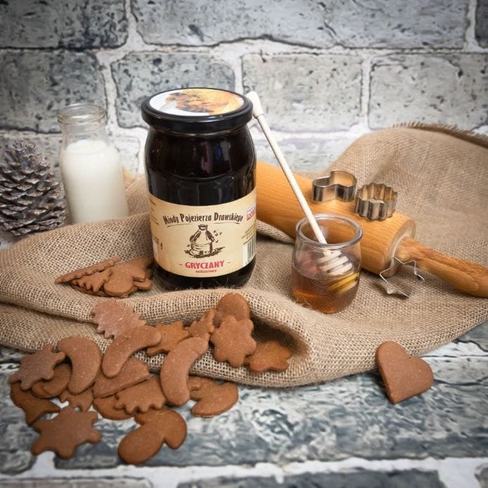 Miód gryczany 1100g