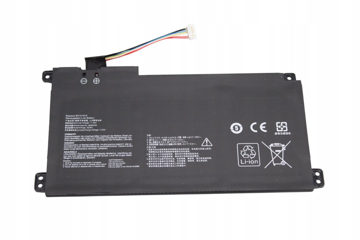 Bateria do ASUS VivoBook 14 E410MA L410MA E410KA L510MA B31N1912 C31N1912