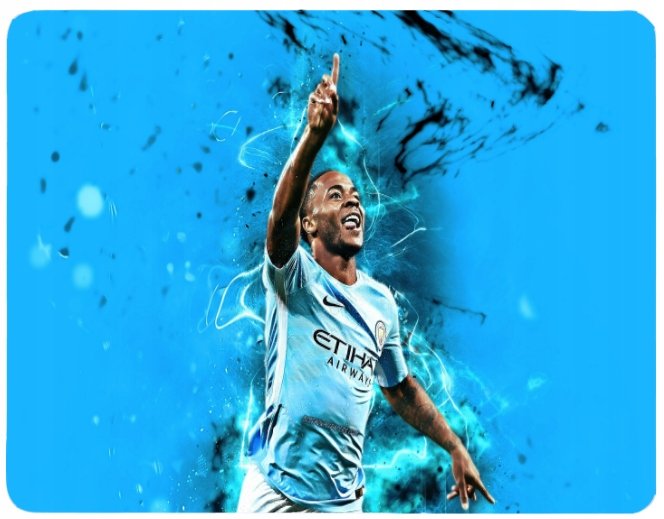 Podkładka pod myszkę Raheem Sterling + imię