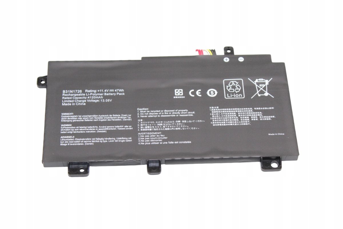 Bateria do ASUS TUF FX504 FX504G FX504GE FX80G FX505 FX80 FX80GD B31N1726