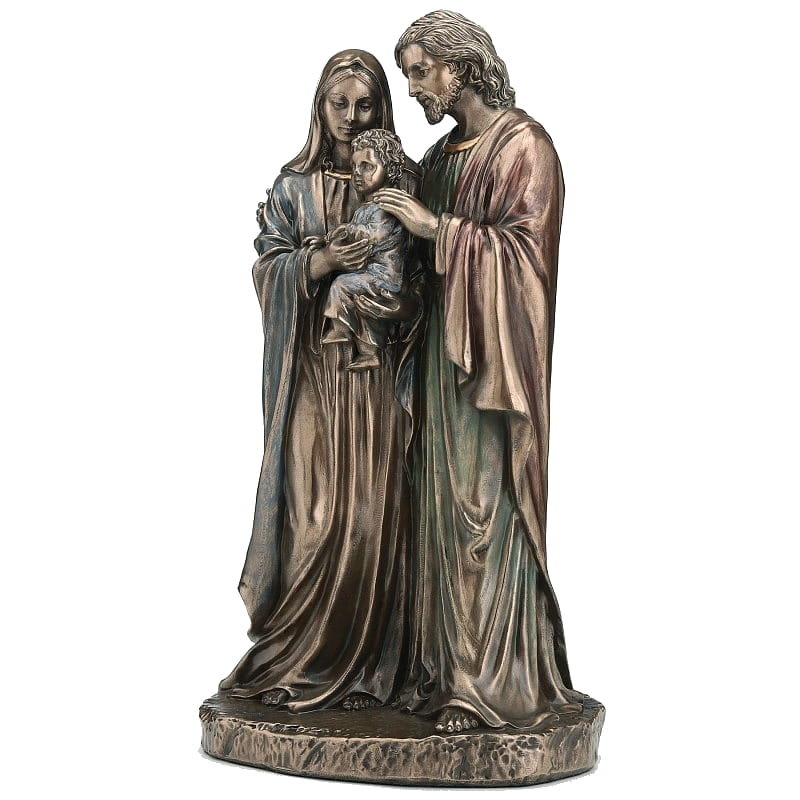 ŚWIĘTA RODZINA FIGURKA VERONESE RELIGIJNA DEKORACJA DO DOMU LUB KAPLICY