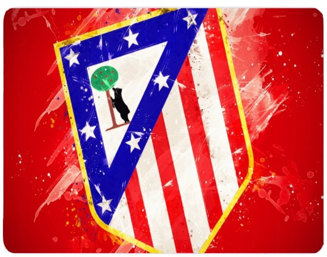 Podkładka pod myszkę Atletico Madryt + imię