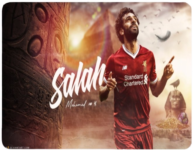 Podkładka pod myszkę Mohamed Salah + imię