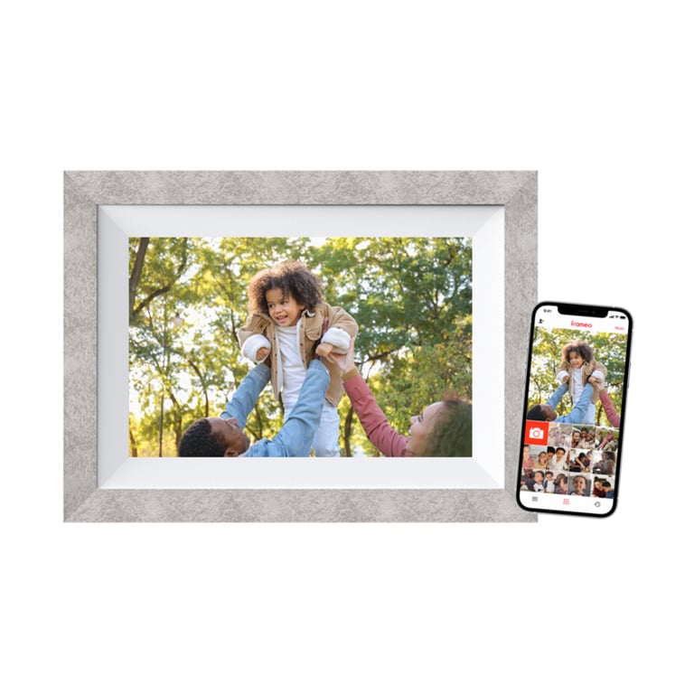 Braun DigiFrame 10W cyfrowa ramka na zdjęcia Szary, Biały 25,6 cm (10.1