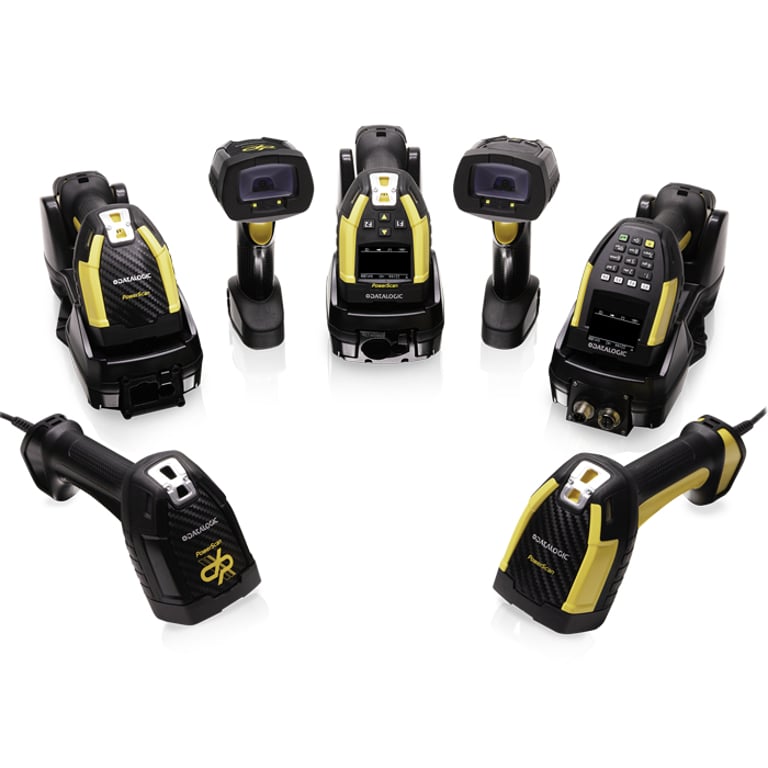 Datalogic PBT9600-HPRB czytnik kodów kreskowych Ręczny czytnik kodów kreskowych 1D/2D Czarny, Żółty