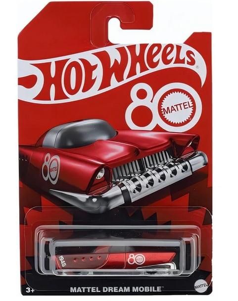 Hot Wheels 80-lecie Dream Mobile Samochodzik - model lub pojazd