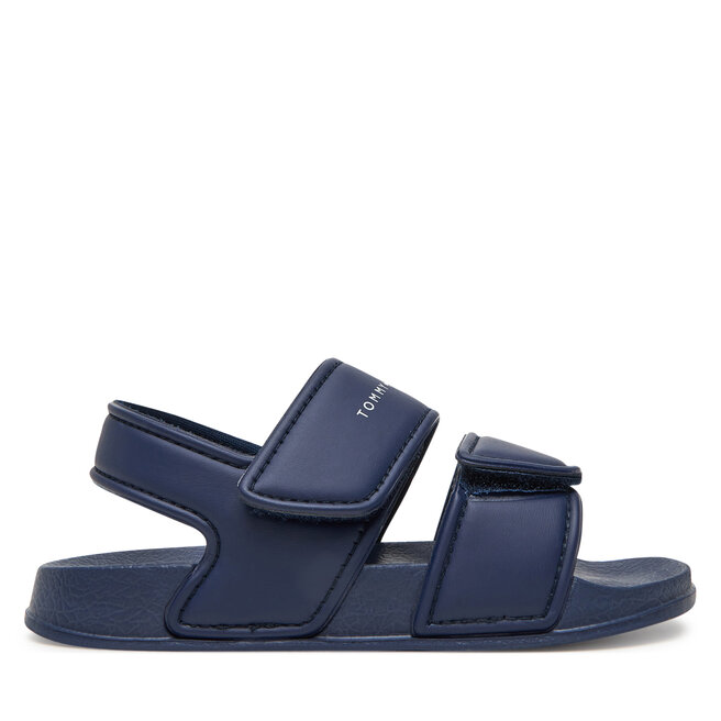 Sandały Tommy Hilfiger T1X2-33913-1172 S Granatowy