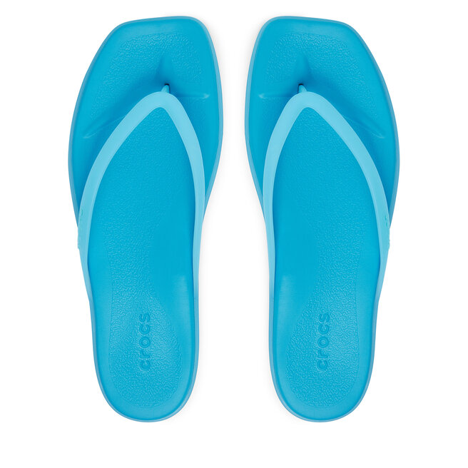 Japonki Crocs Miami Frosted Flip 211474 Niebieski