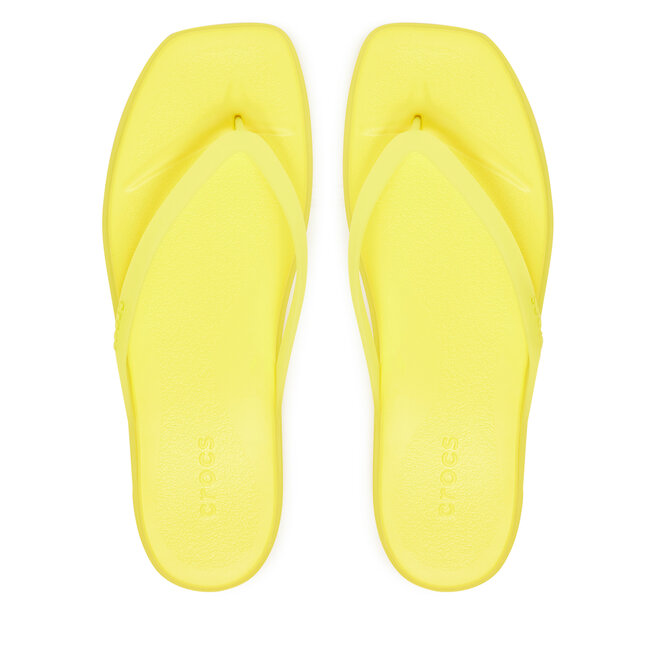 Japonki Crocs Miami Frosted Flip 211474 Zielony