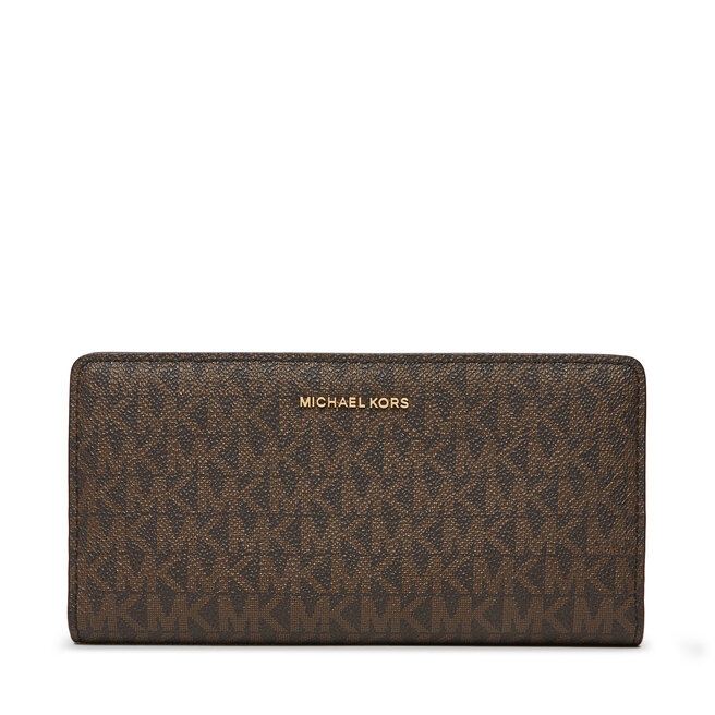 Duży Portfel Damski MICHAEL Michael Kors Bryant 32S5GYTP3B Brązowy