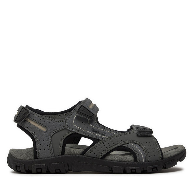 Sandały Geox U S.Strada D U8224D 0BC50 C9014 Szary