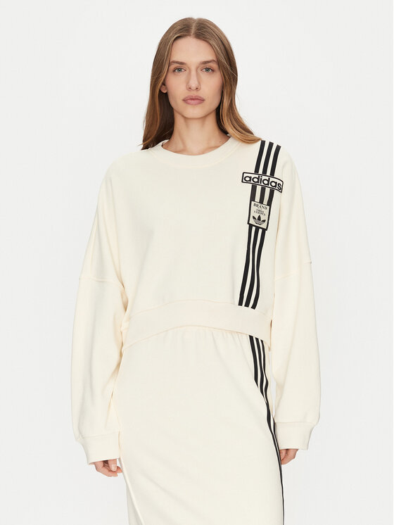 adidas Bluza Adibreak JD0084 Écru Regular Fit