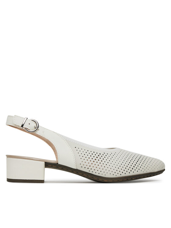 Rieker Sandały 47066-80 Biały