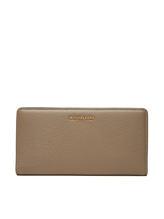 MICHAEL Michael Kors Duży Portfel Damski Bryant 32S5GYTP3L Beżowy