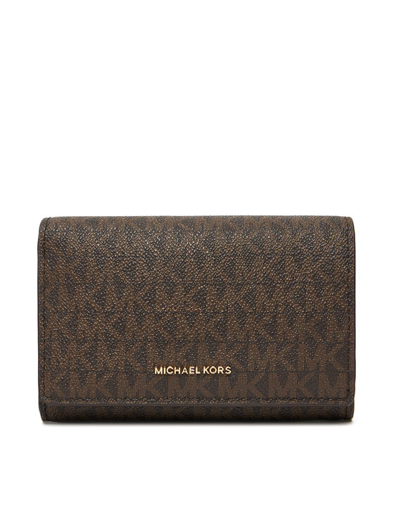 MICHAEL Michael Kors Duży Portfel Damski 32T5GJ6D9B Brązowy