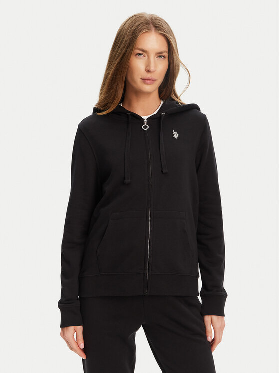U.S. Polo Assn. Bluza WUP1512 Czarny Regular Fit