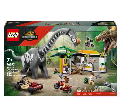 LEGO Jurassic World 76973 Na tropie tytanozaura i raptora