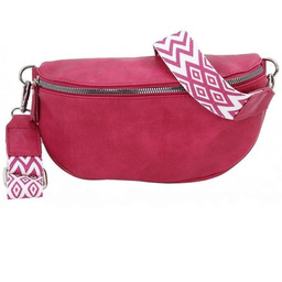 Saszetka Na Pas Biodrówka Superlekka Kompaktowa Nerka Jennifer Jones Na Spacery, Podróże RÓŻOWA 3150 26 x 14 x 6 [cm]