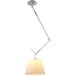 Artemide - Tolomeo Decentrata Lampa Wisząca Ø360 Pergaminowa