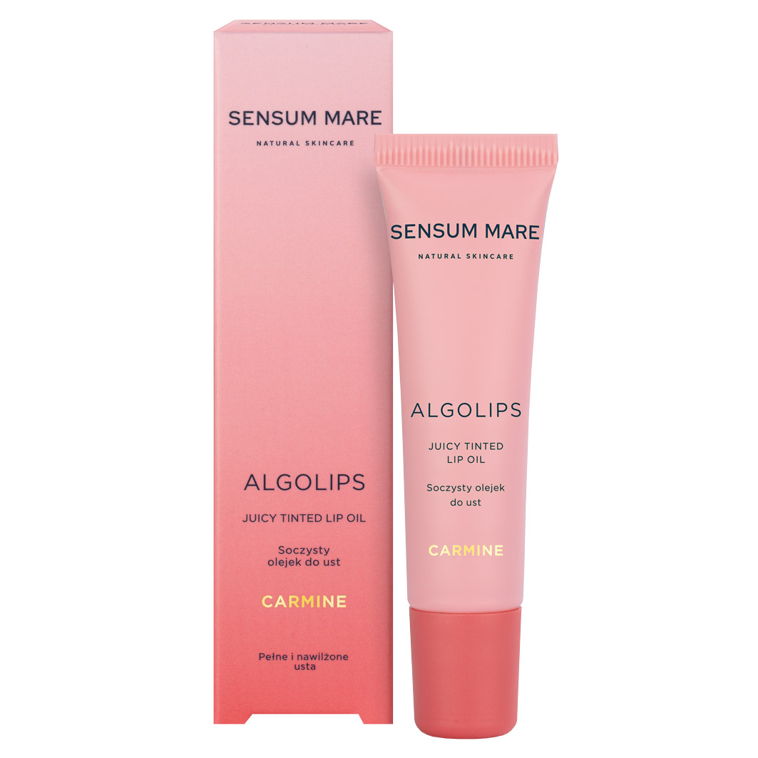 Sensum Mare Algolips Soczysty Olejek do Ust Carmine